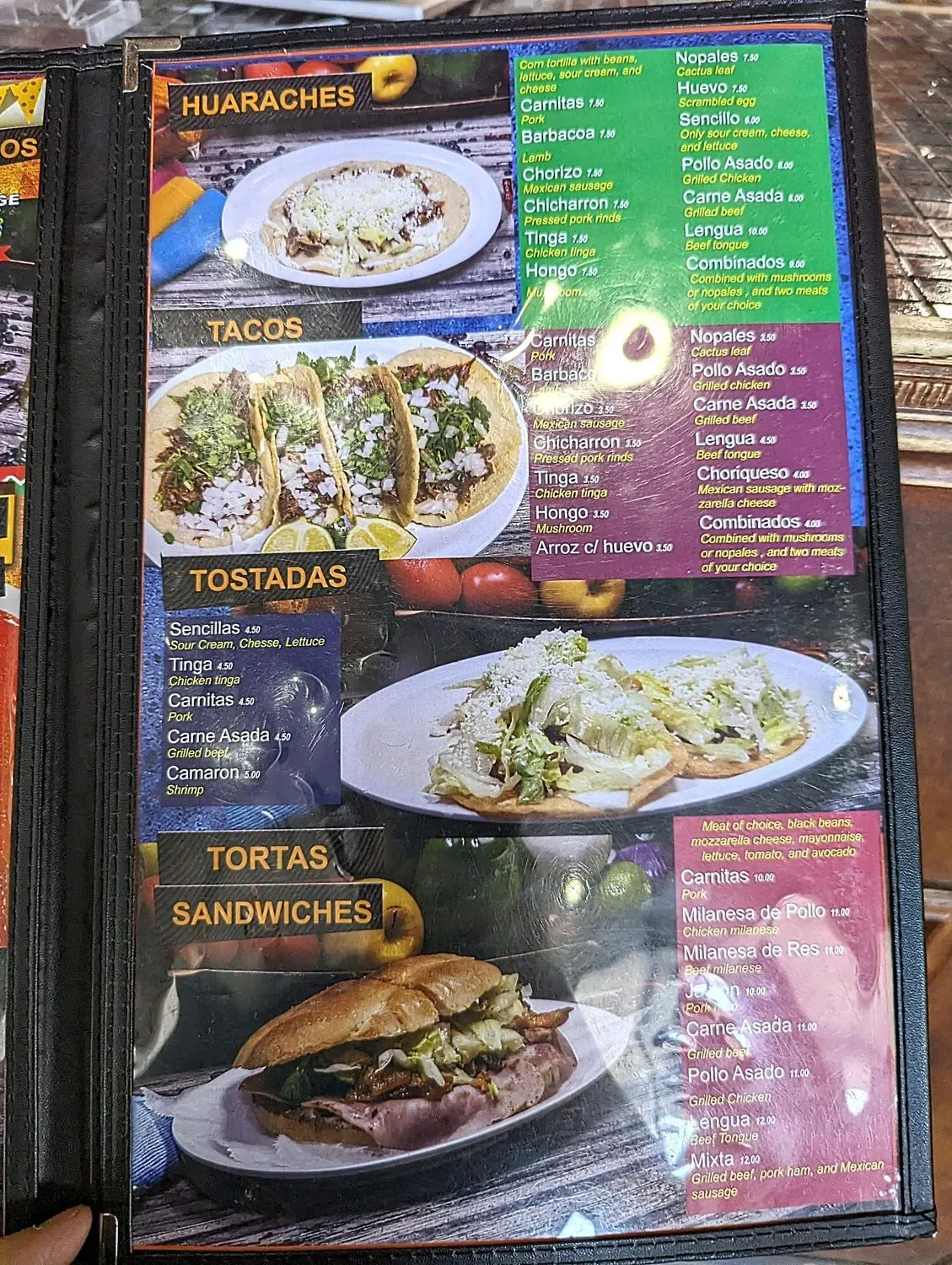 Menu 6