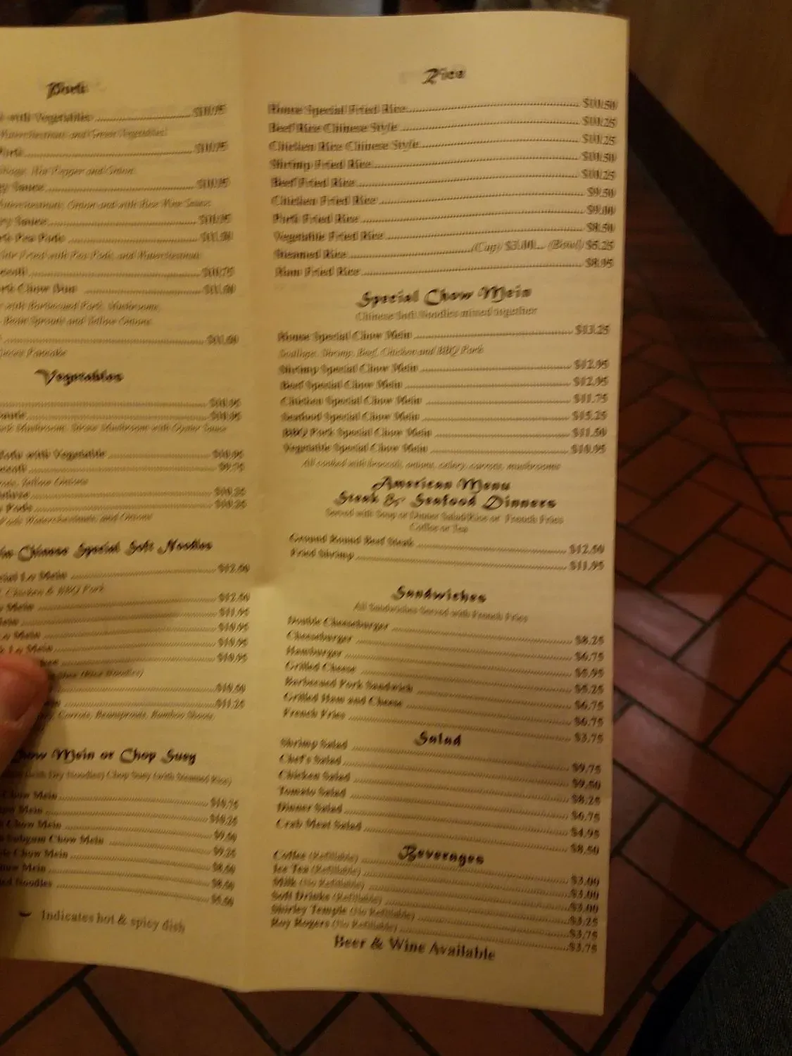 Menu 4