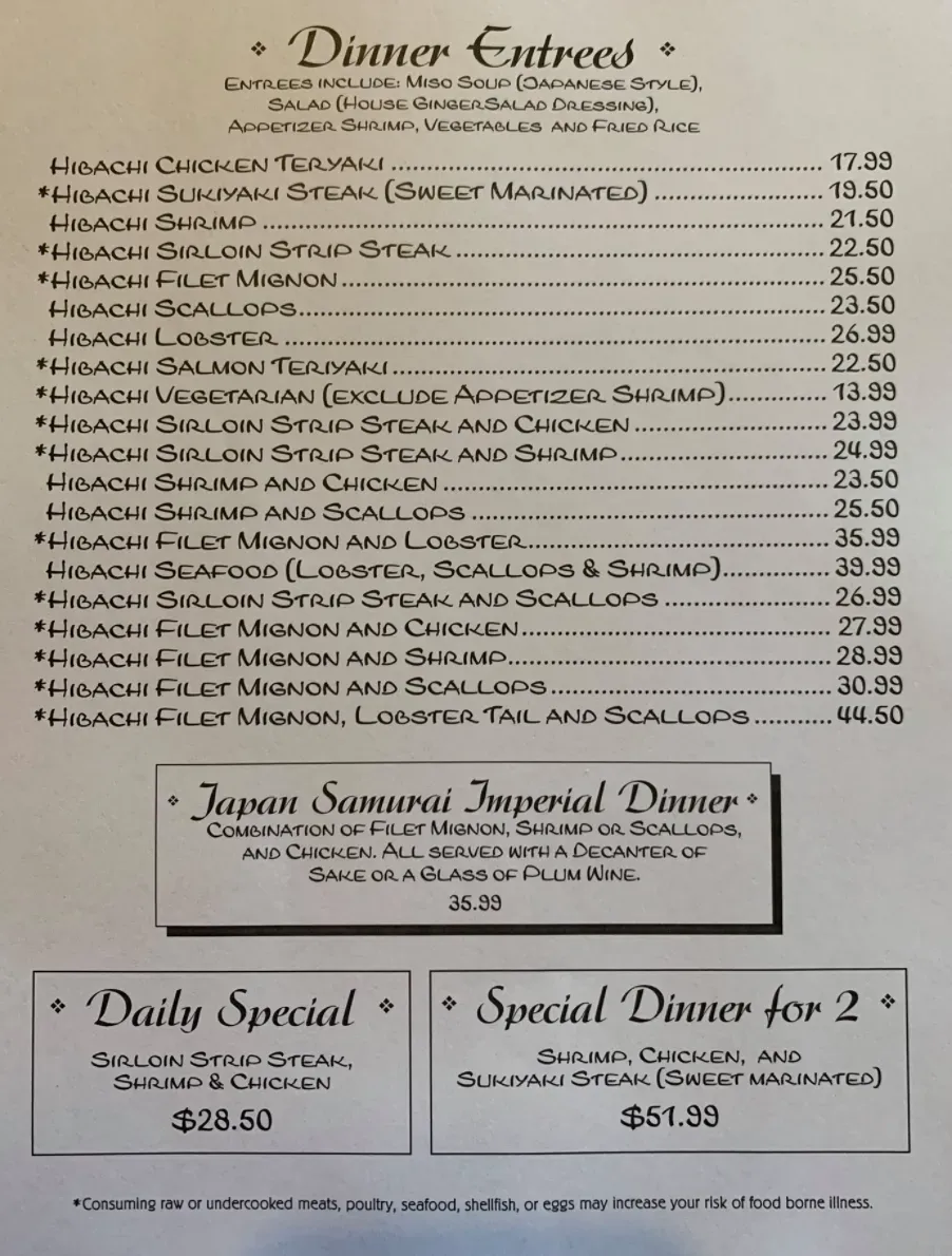 Menu 4