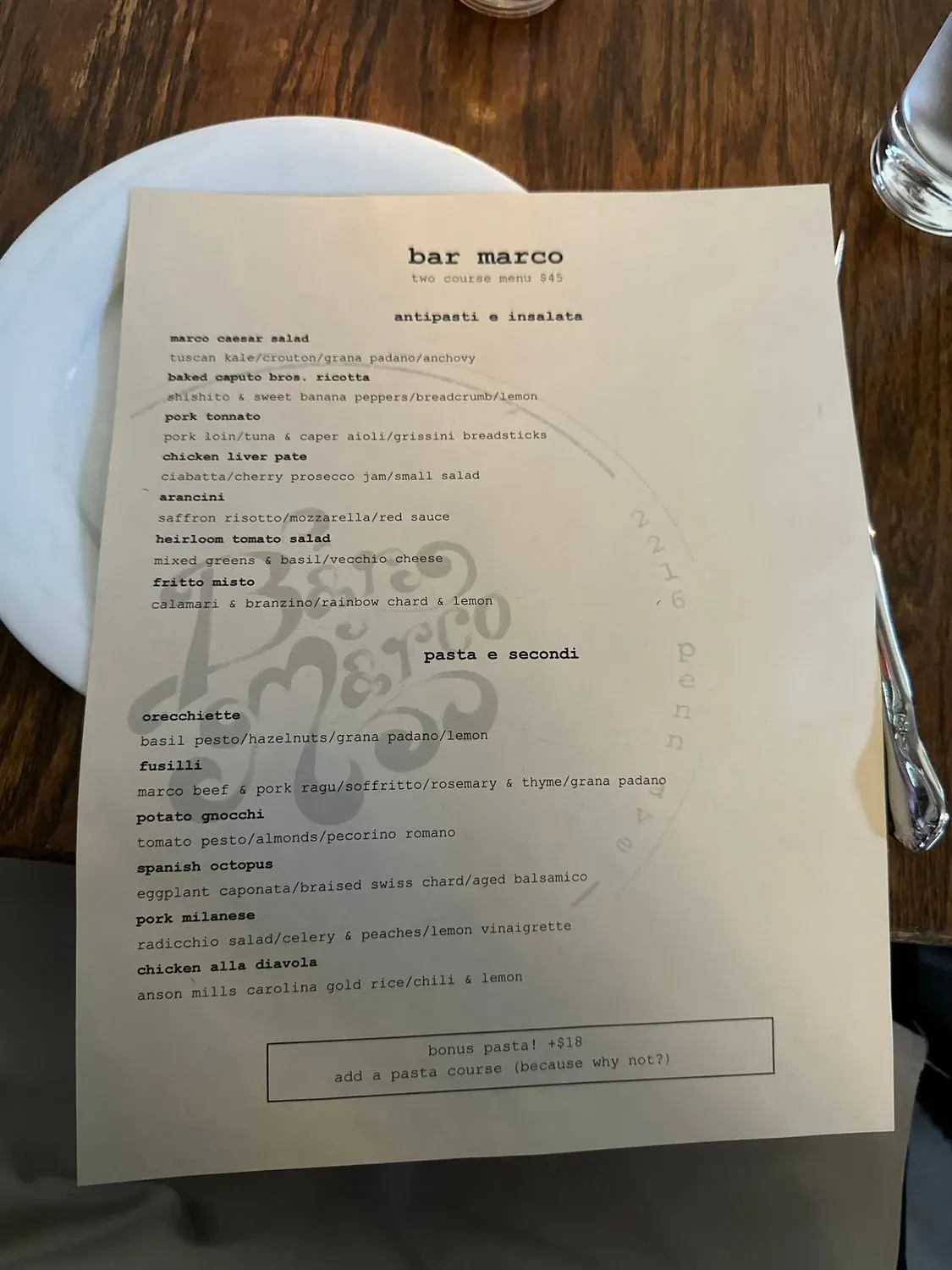 Menu 6