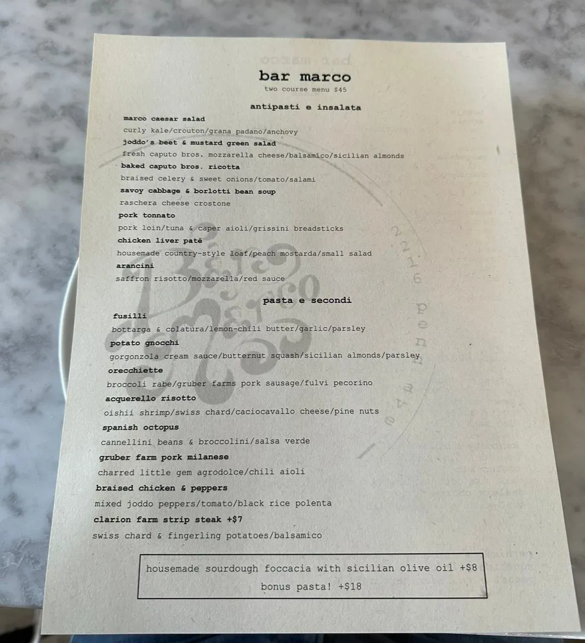 Menu 3