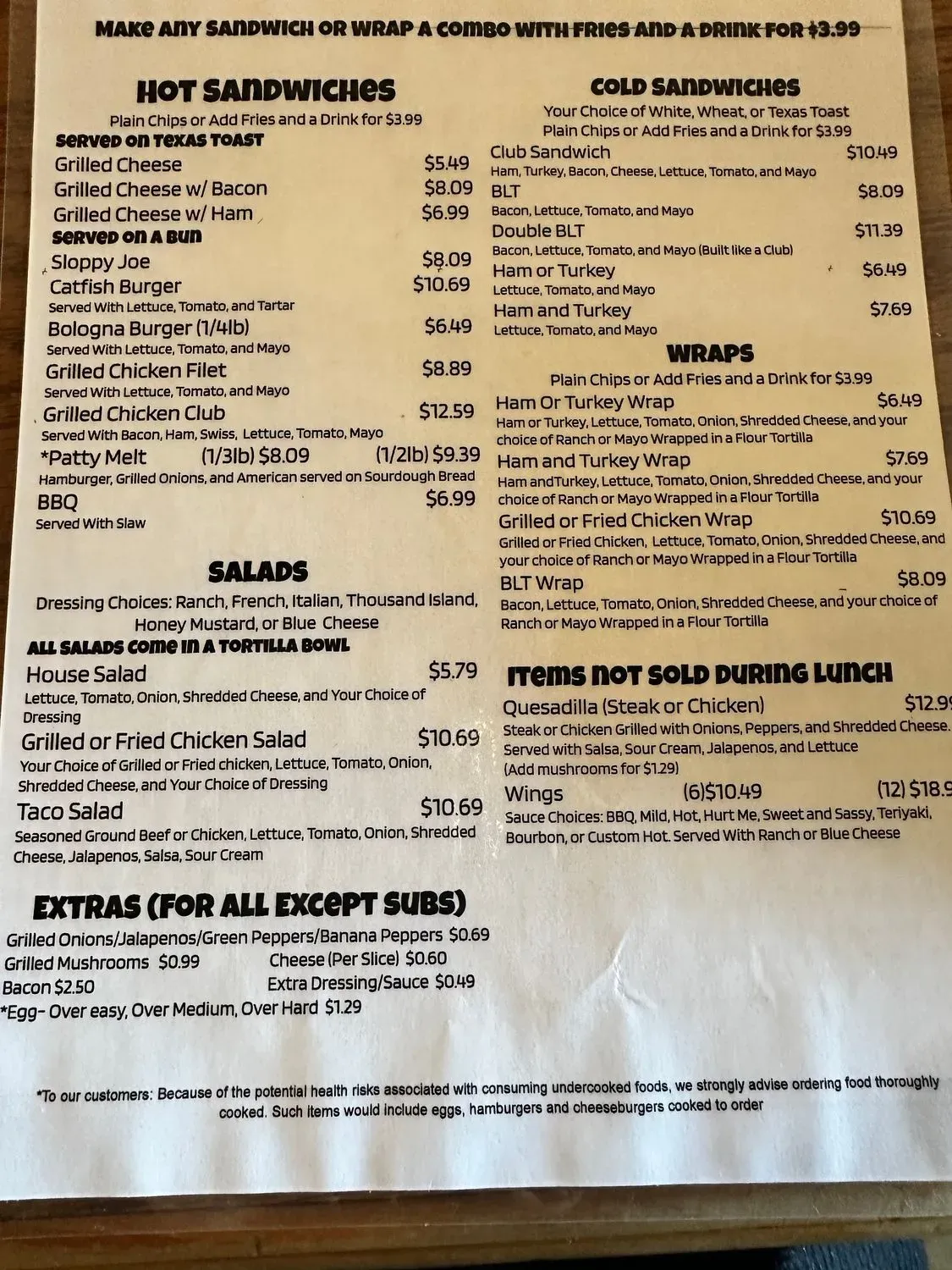 Menu 6