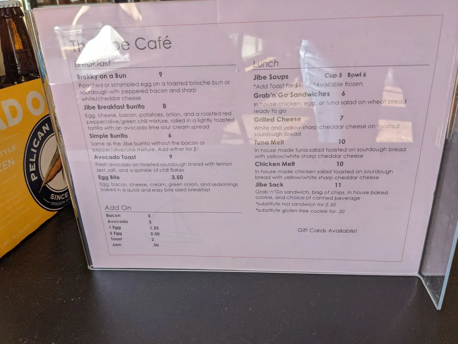 Menu 3