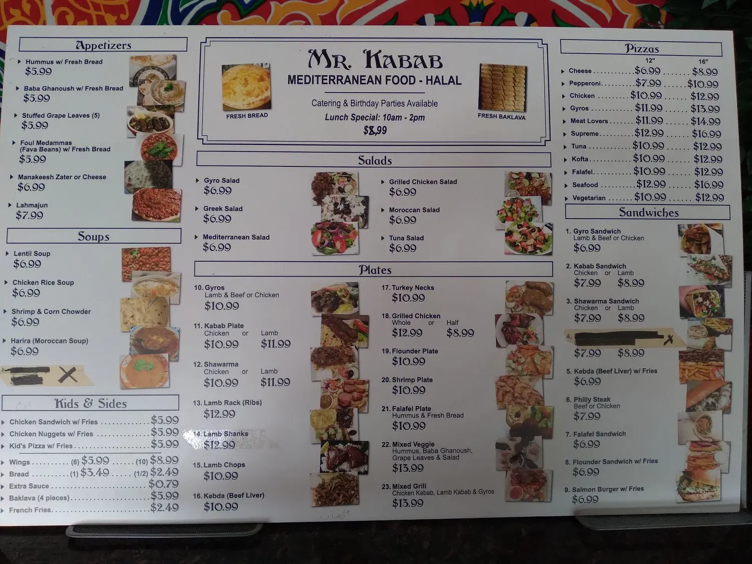 Menu 3