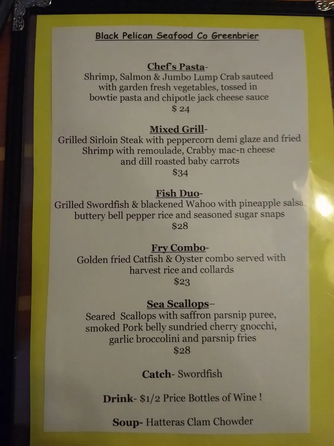 Menu 3