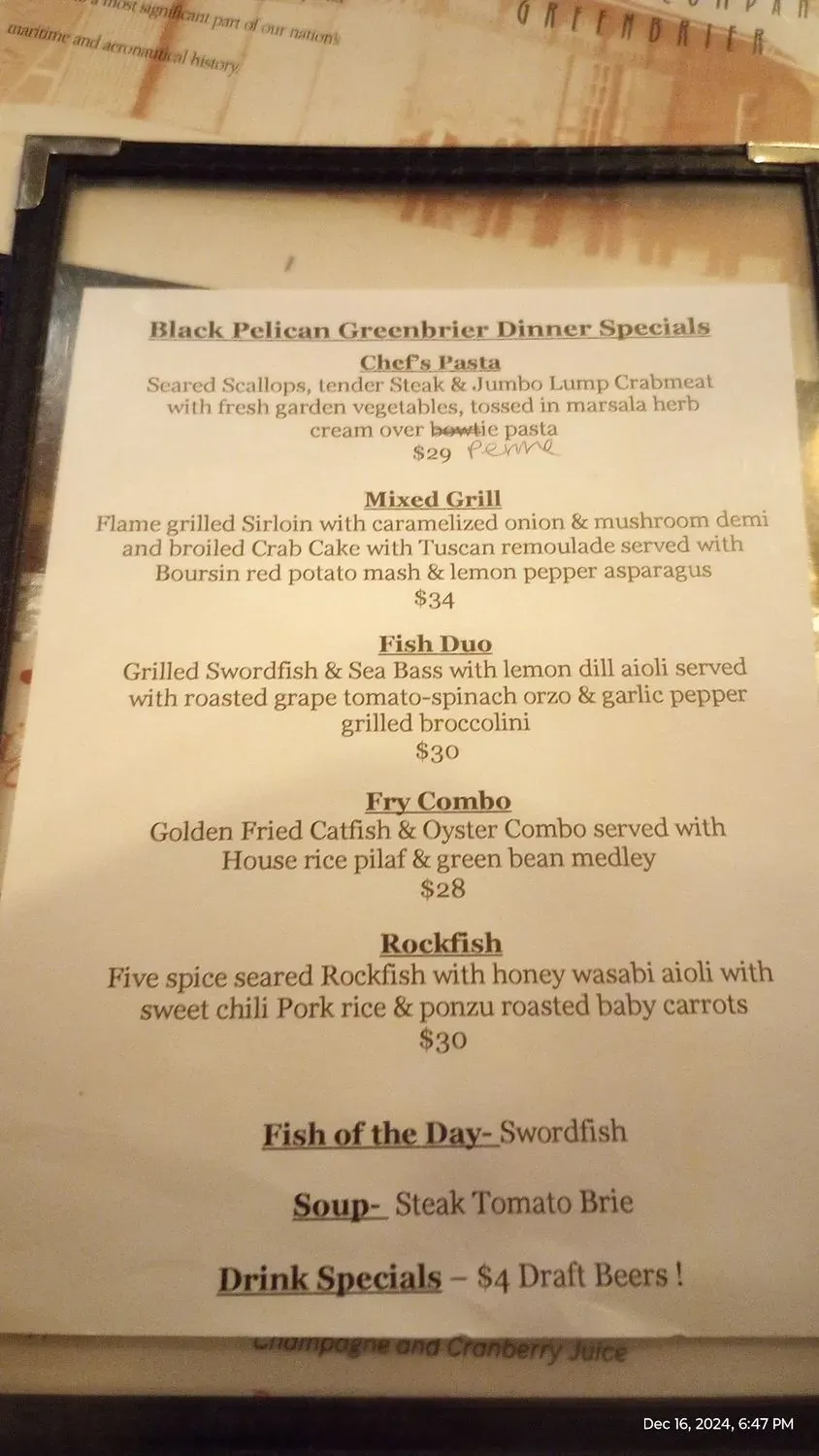 Menu 4