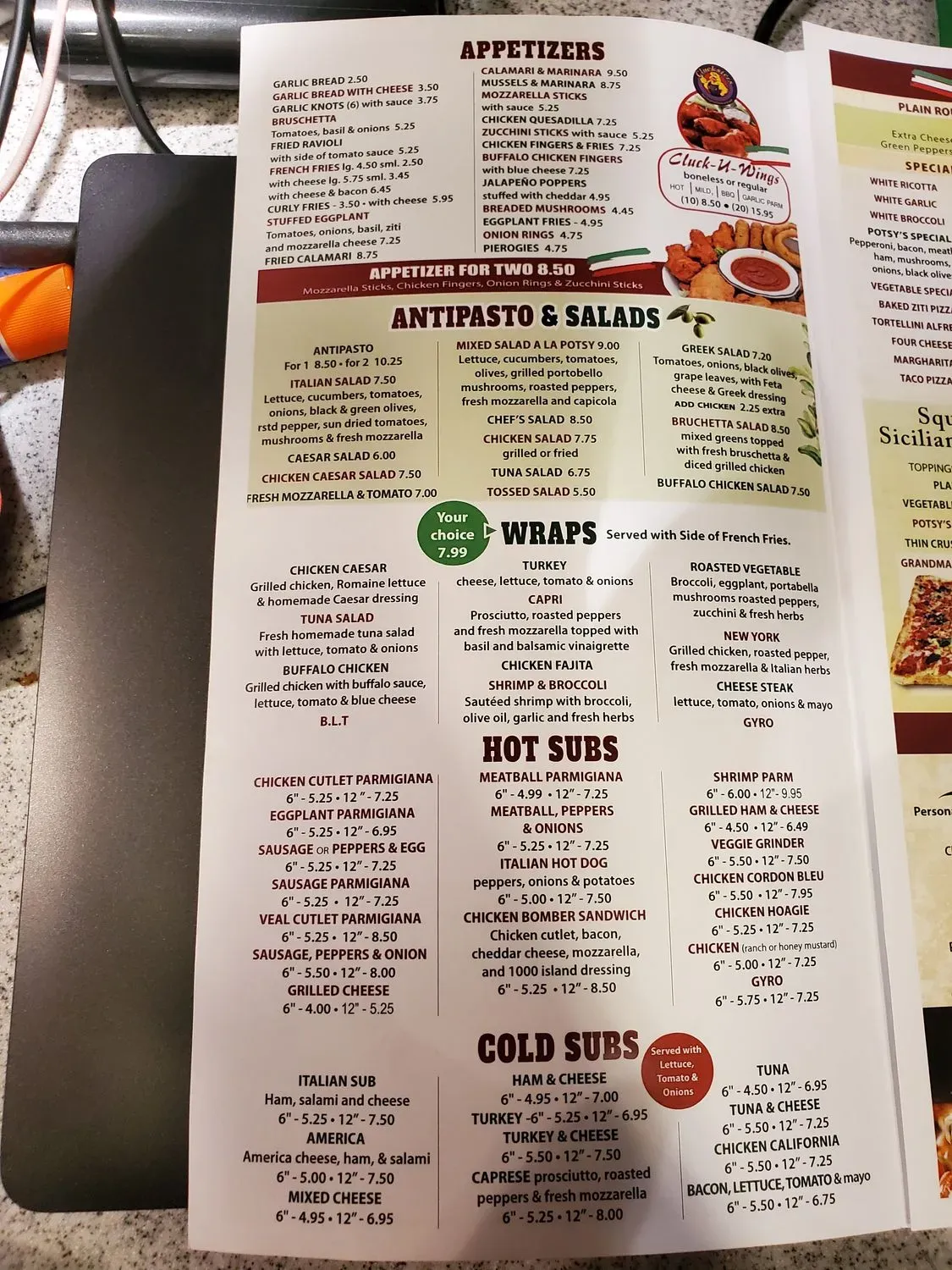 Menu 6