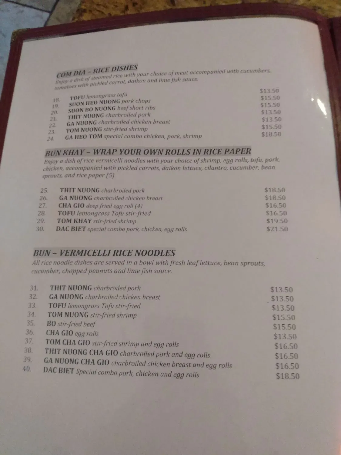 Menu 4