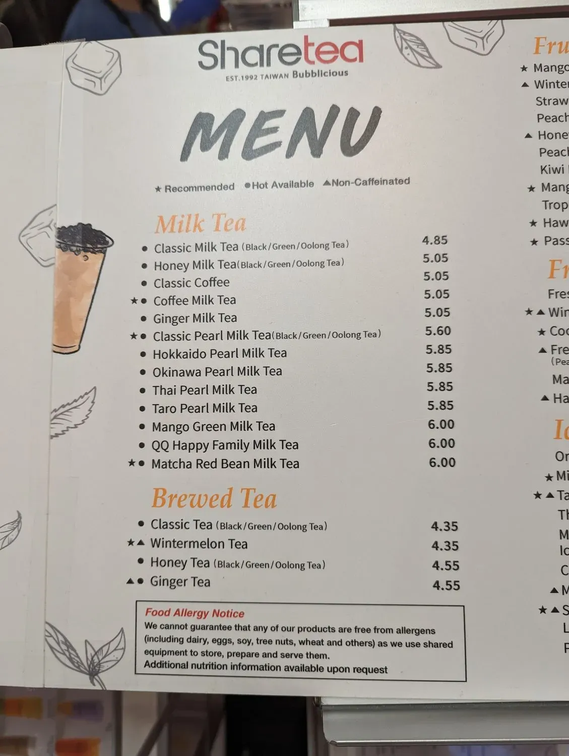 Menu 3