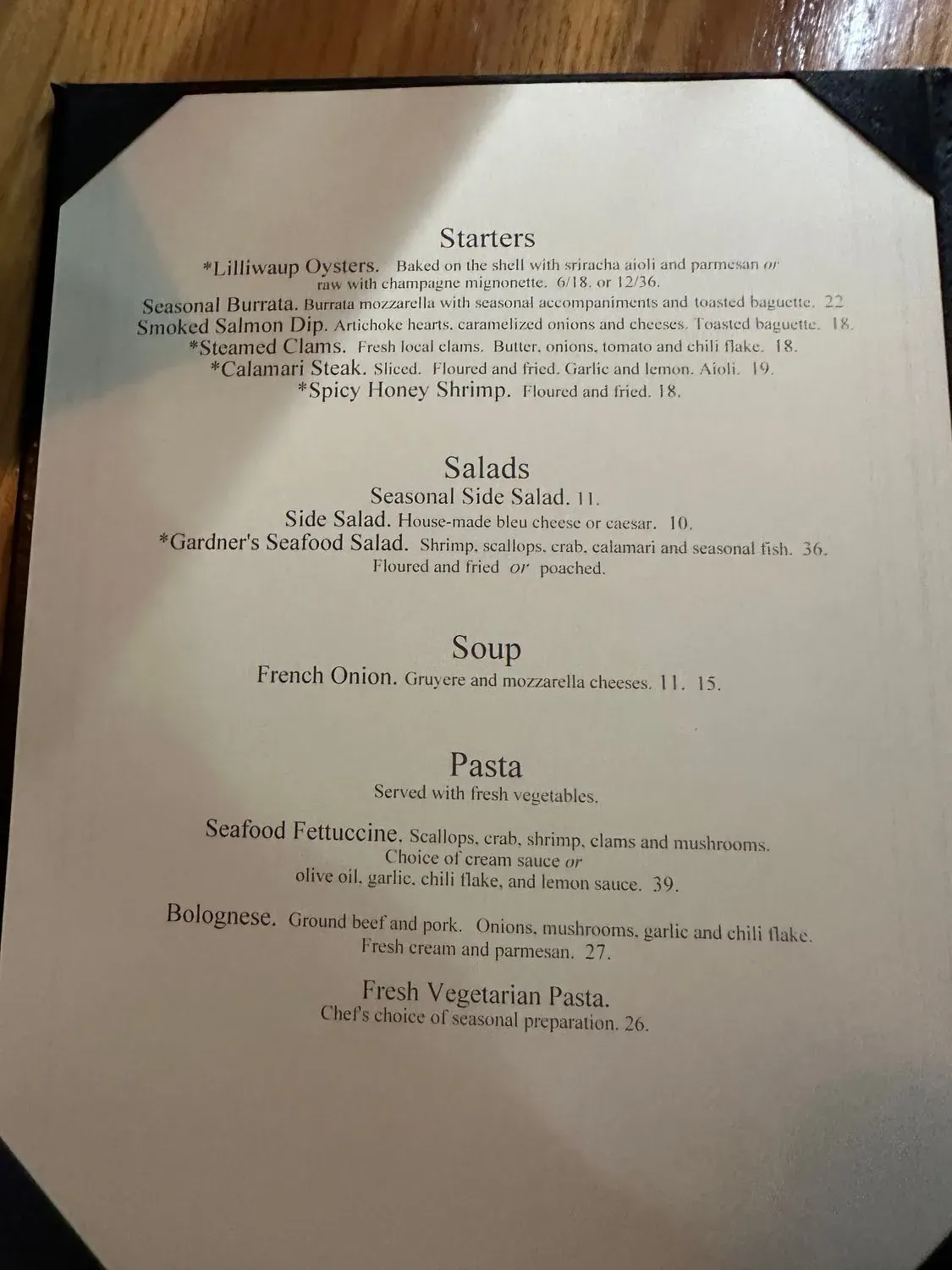 Menu 6