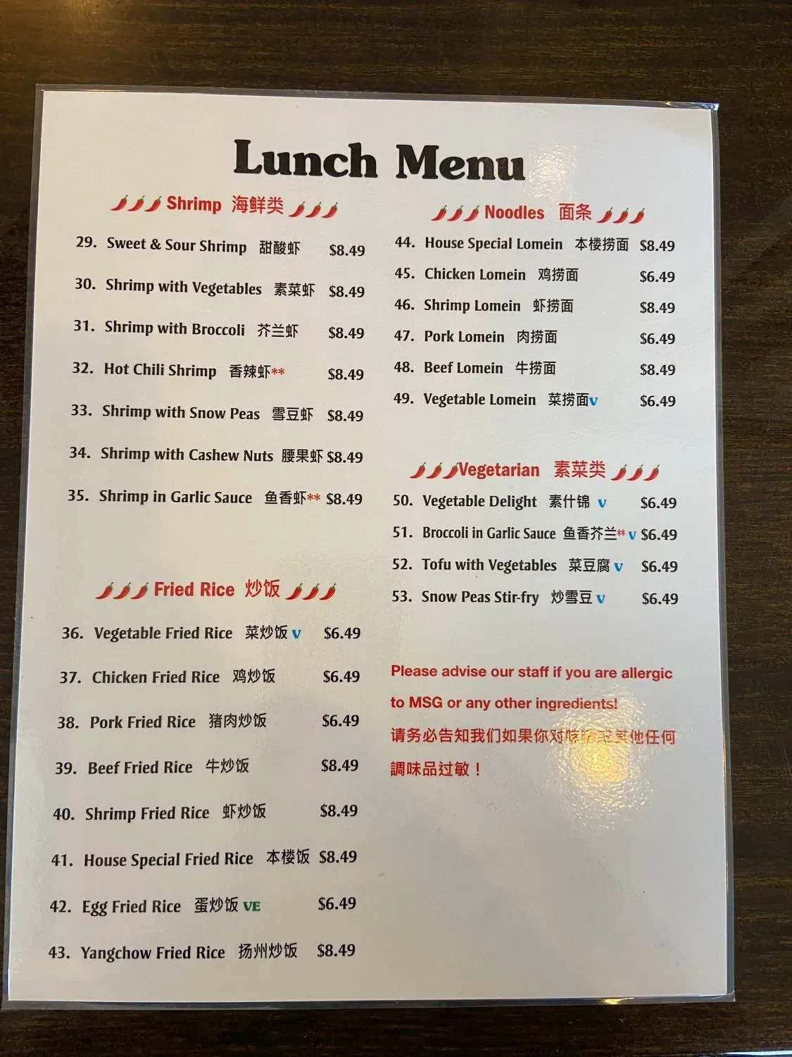 Menu 4