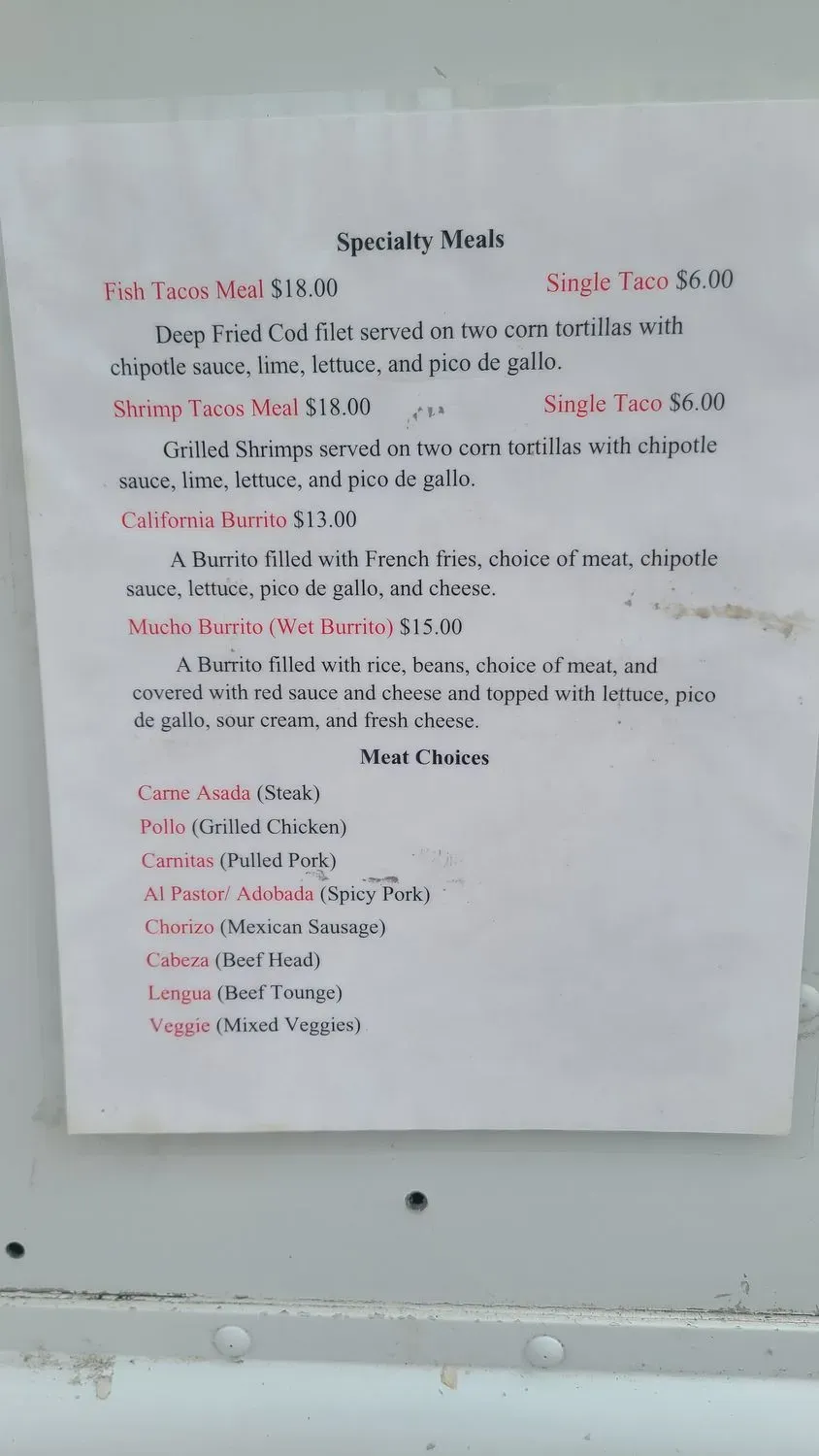 Menu 6