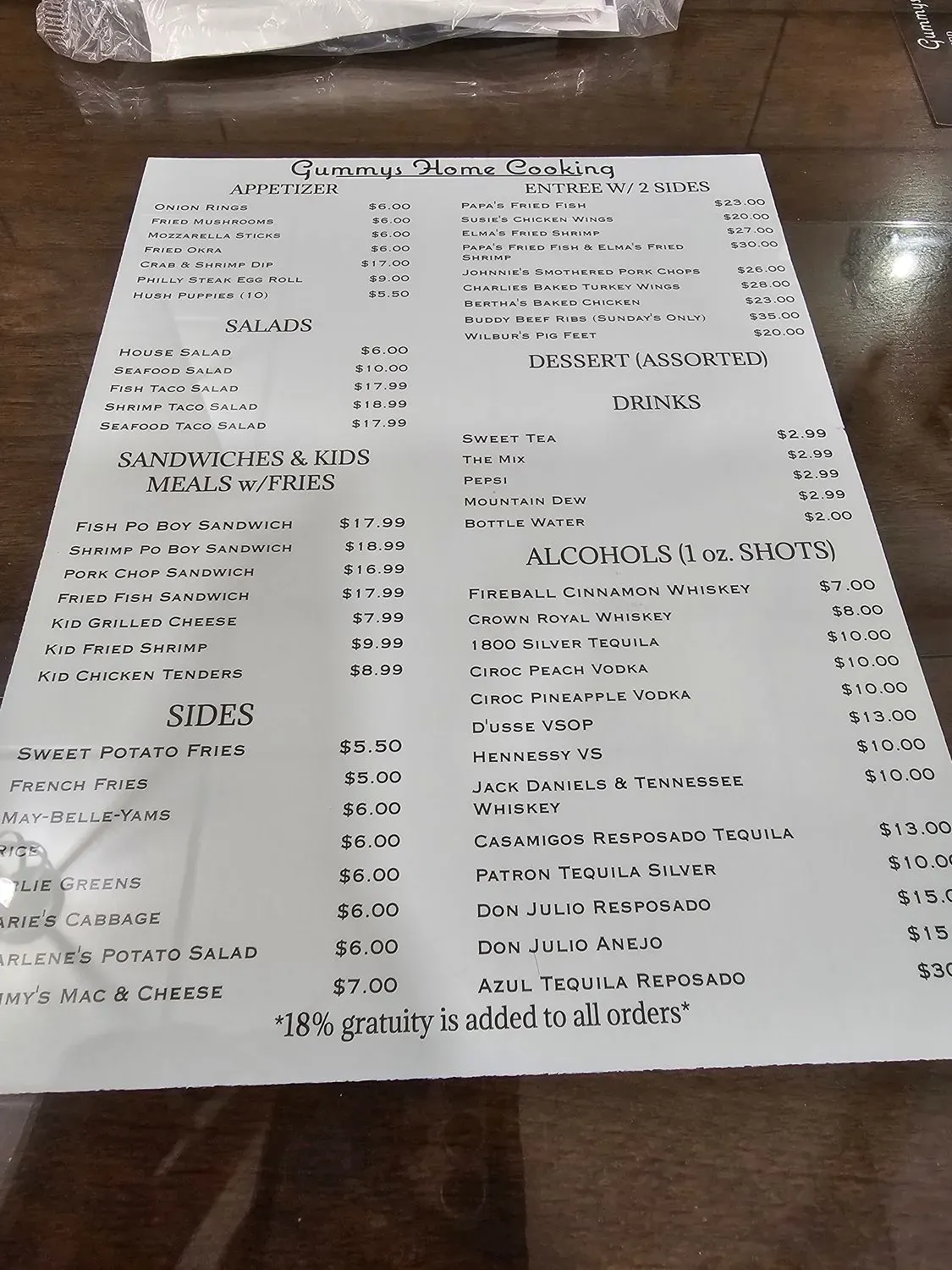 Menu 3