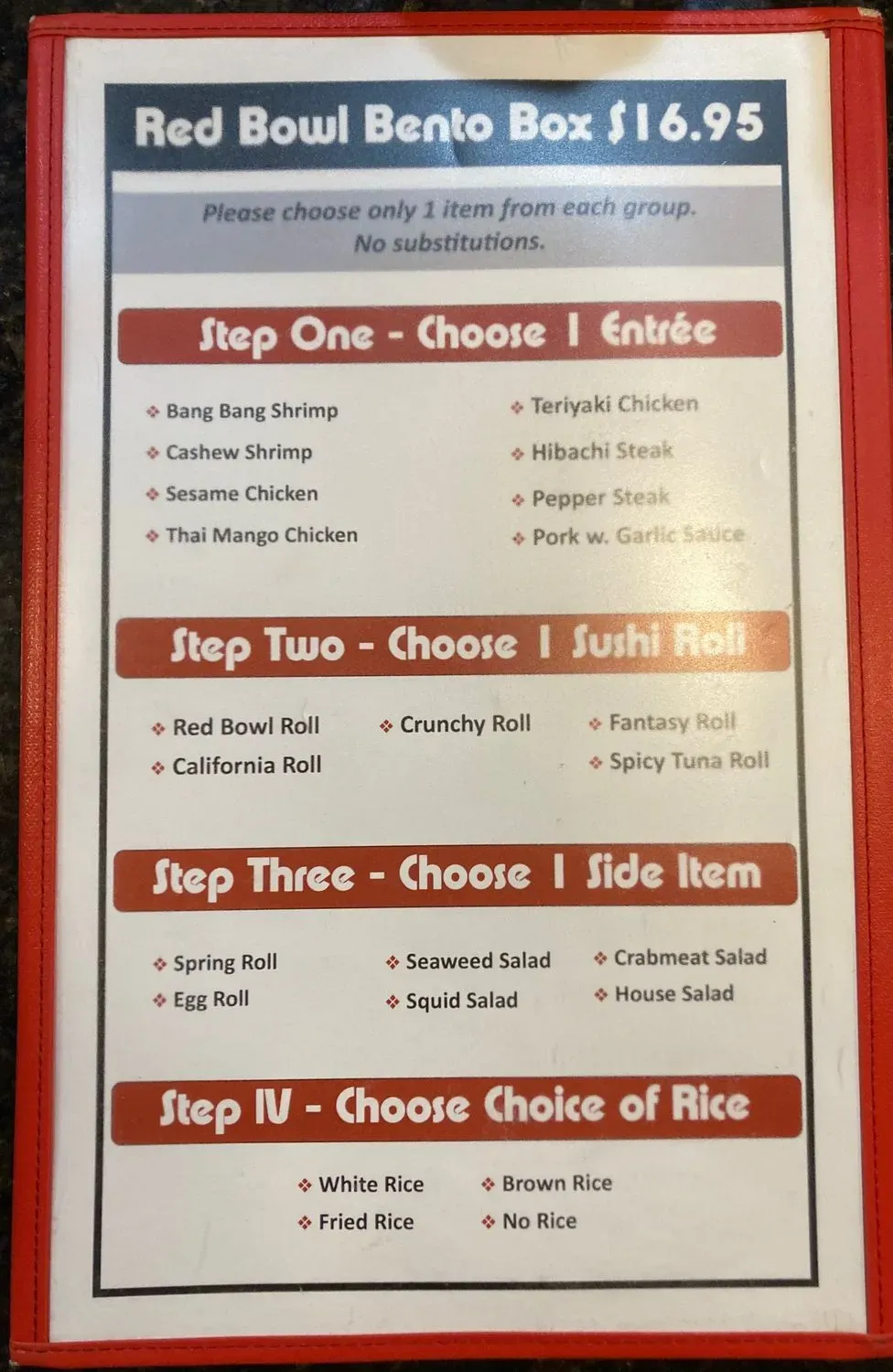 Menu 3