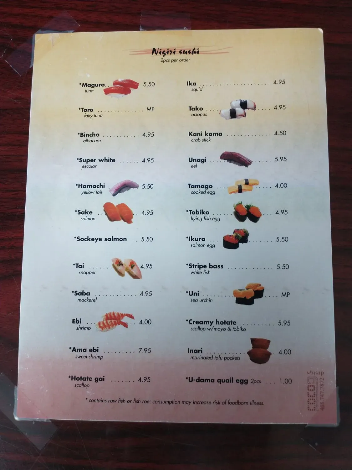 Menu 3