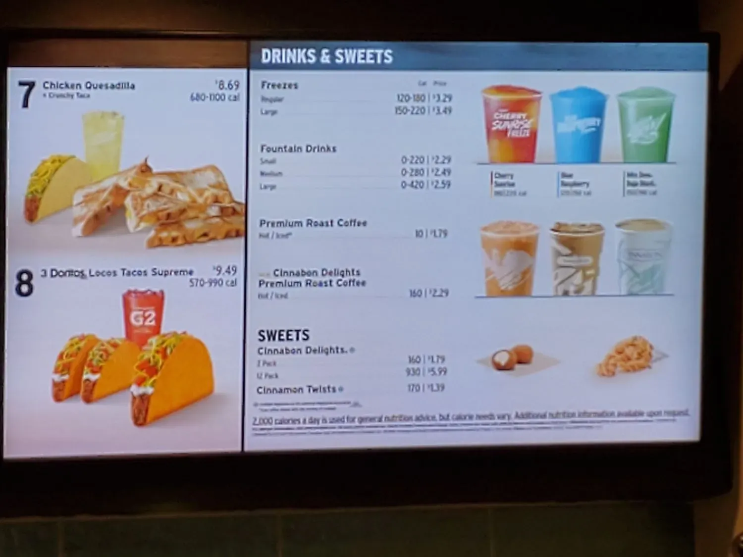 Taco Bell Menu - Updated October 2025