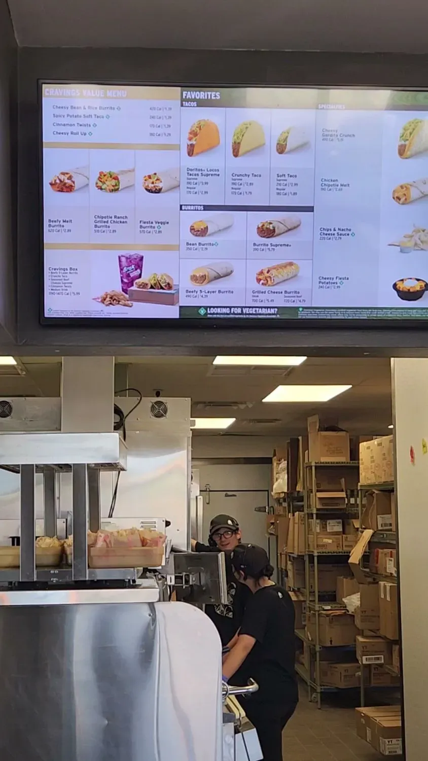 Taco Bell Menu - Updated October 2025