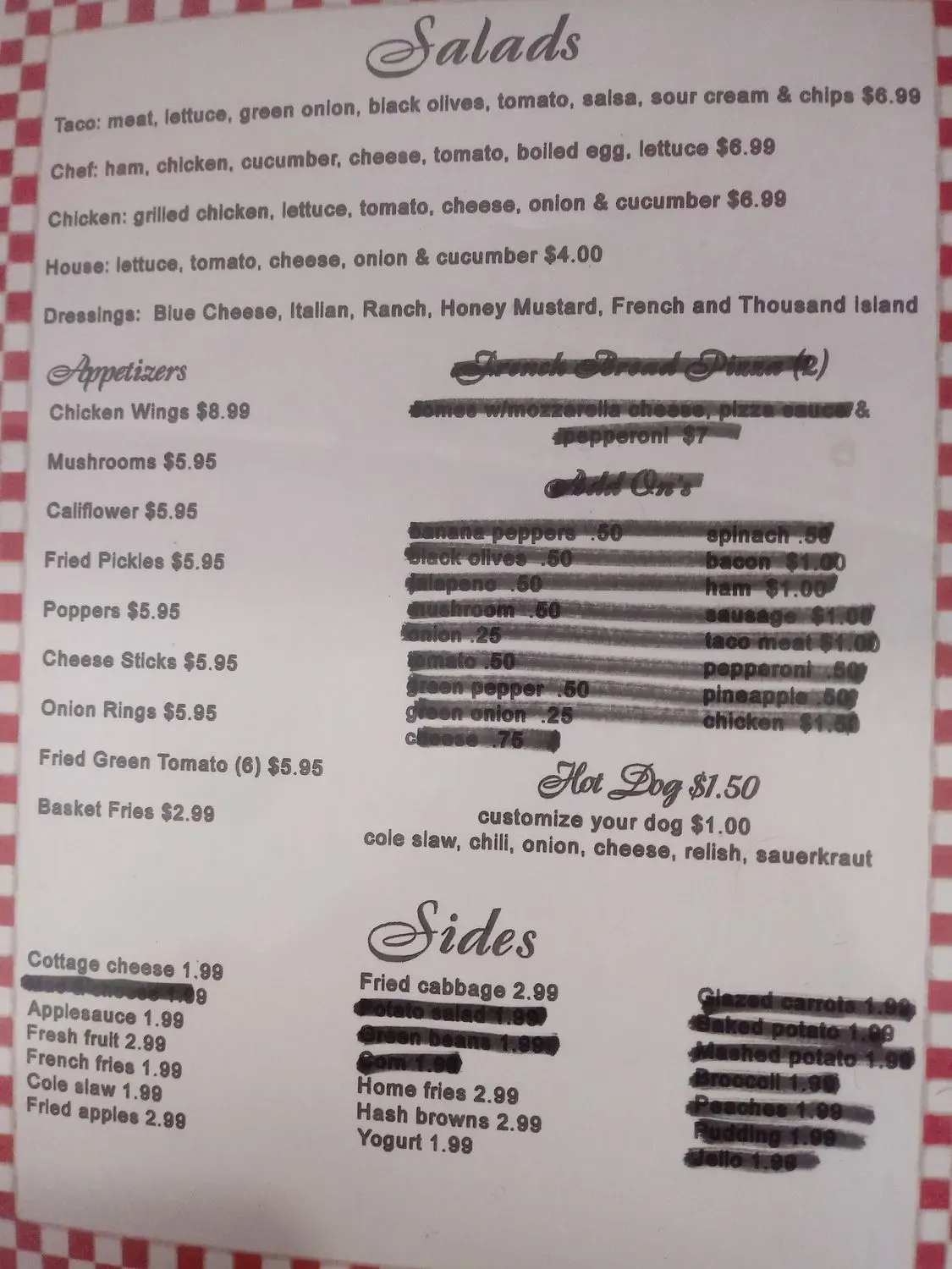 Menu 4