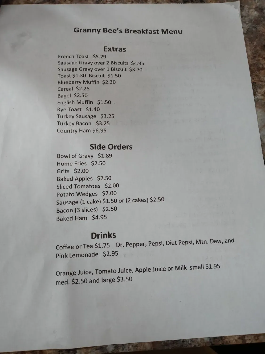 Menu 6