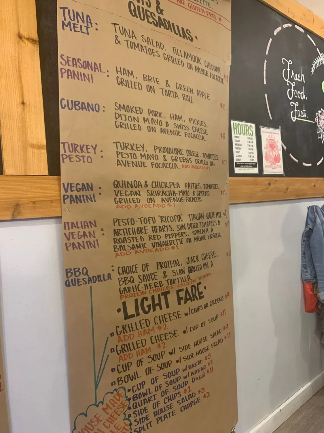 Leaf & Ladle Menu - Updated October 2025