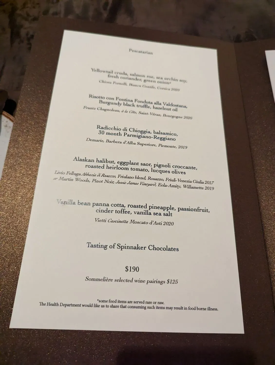 Menu 6