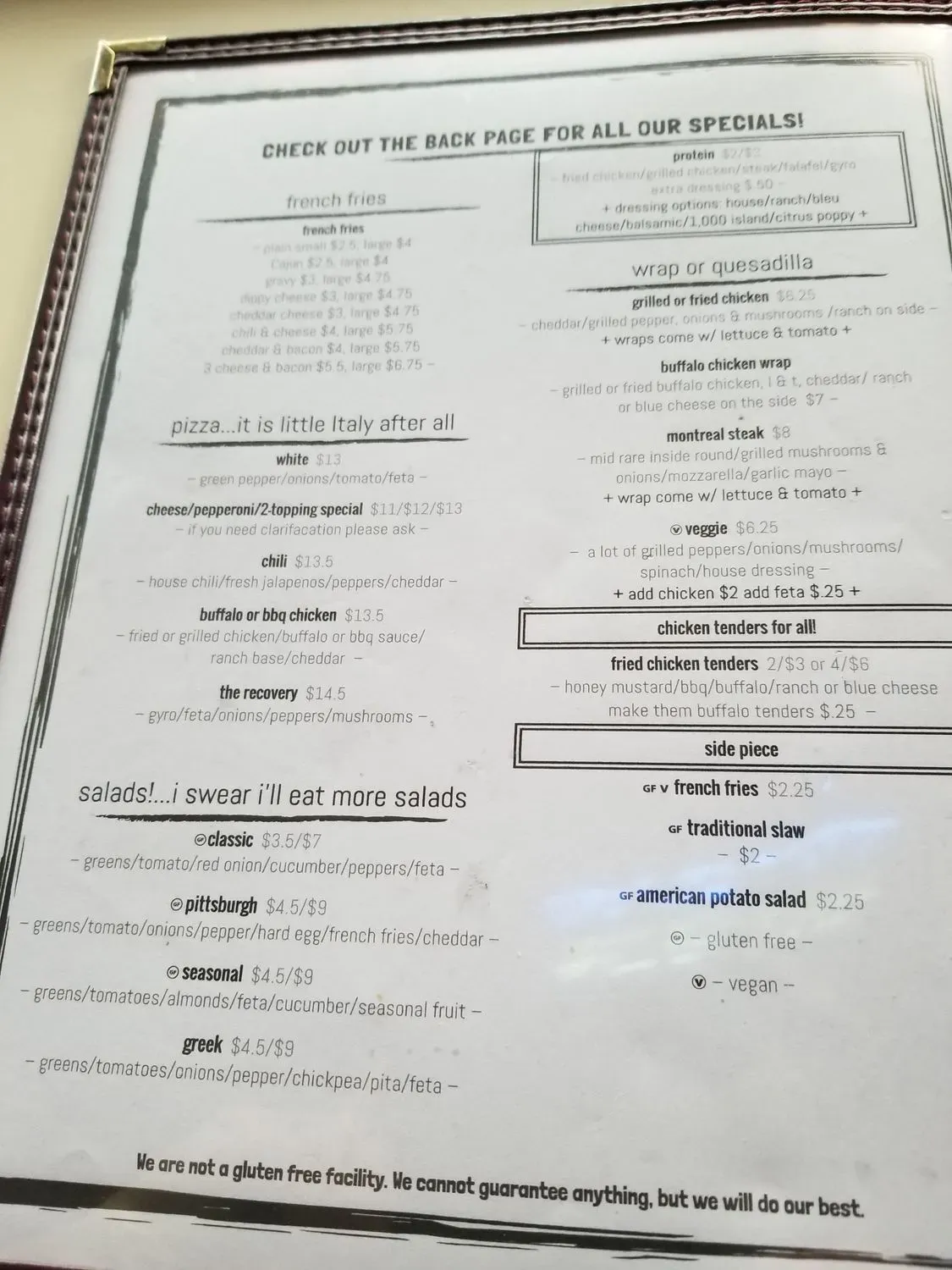 Menu 4