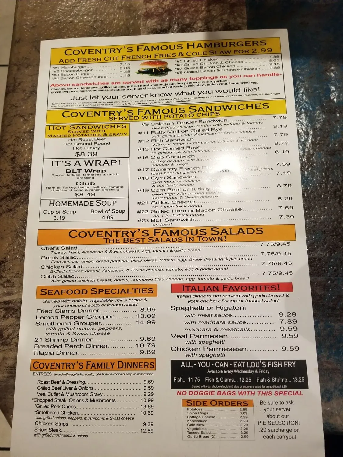 Menu 4