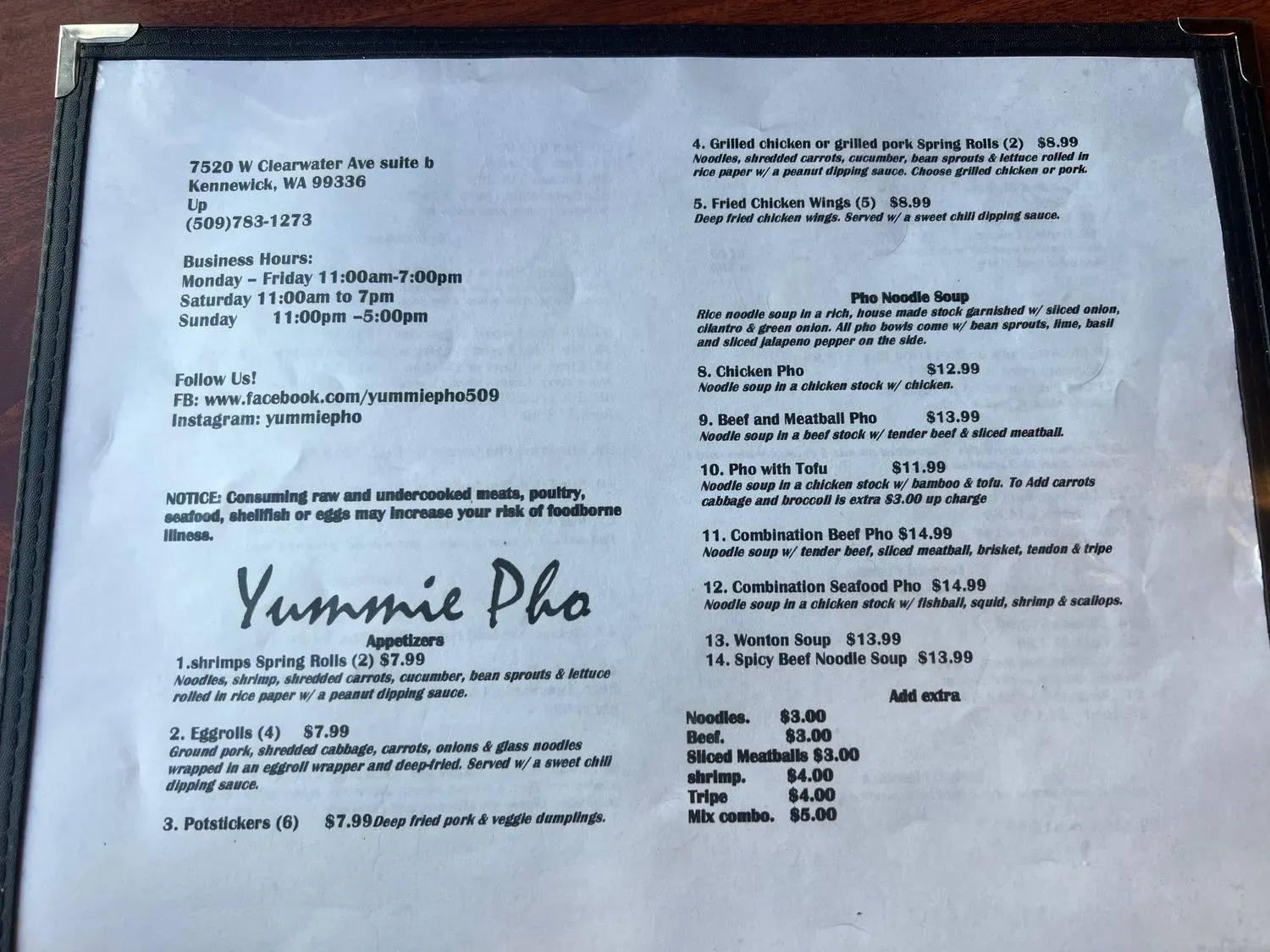 Menu 4