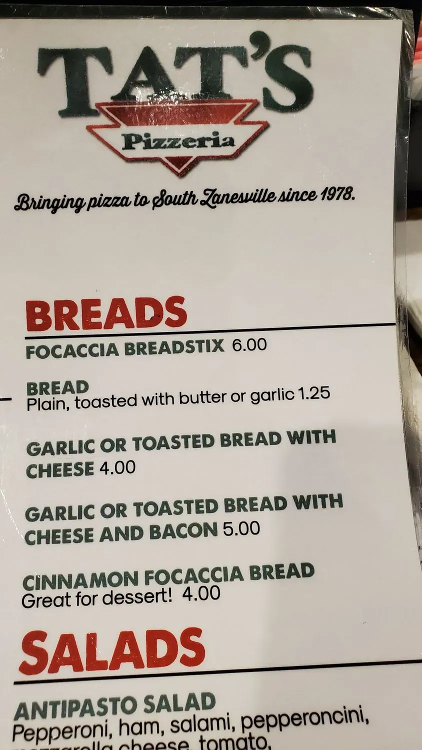 Menu 4