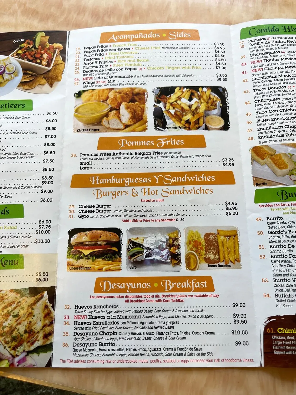 Menu 6