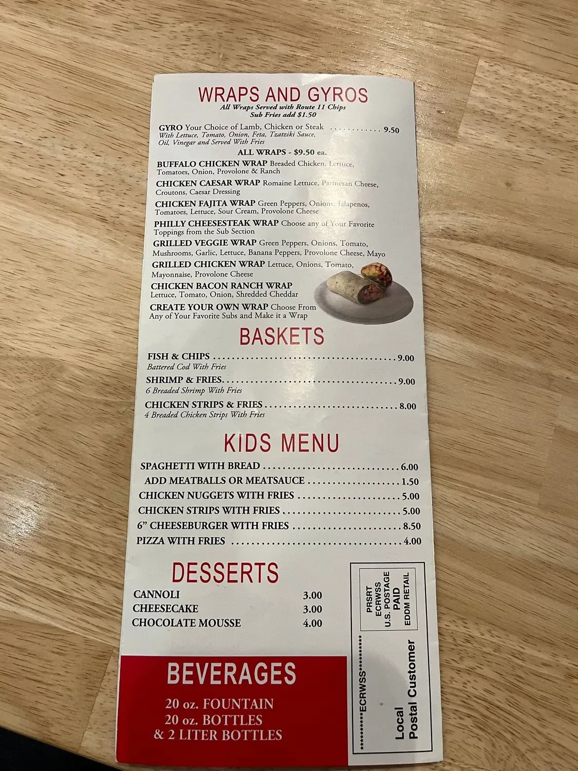 Menu 4