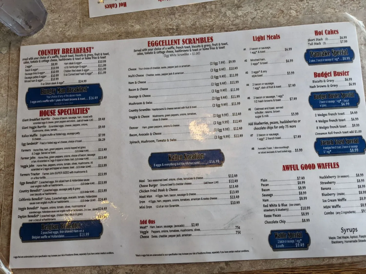 Menu 6