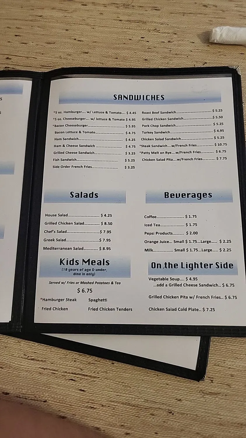 Menu 6