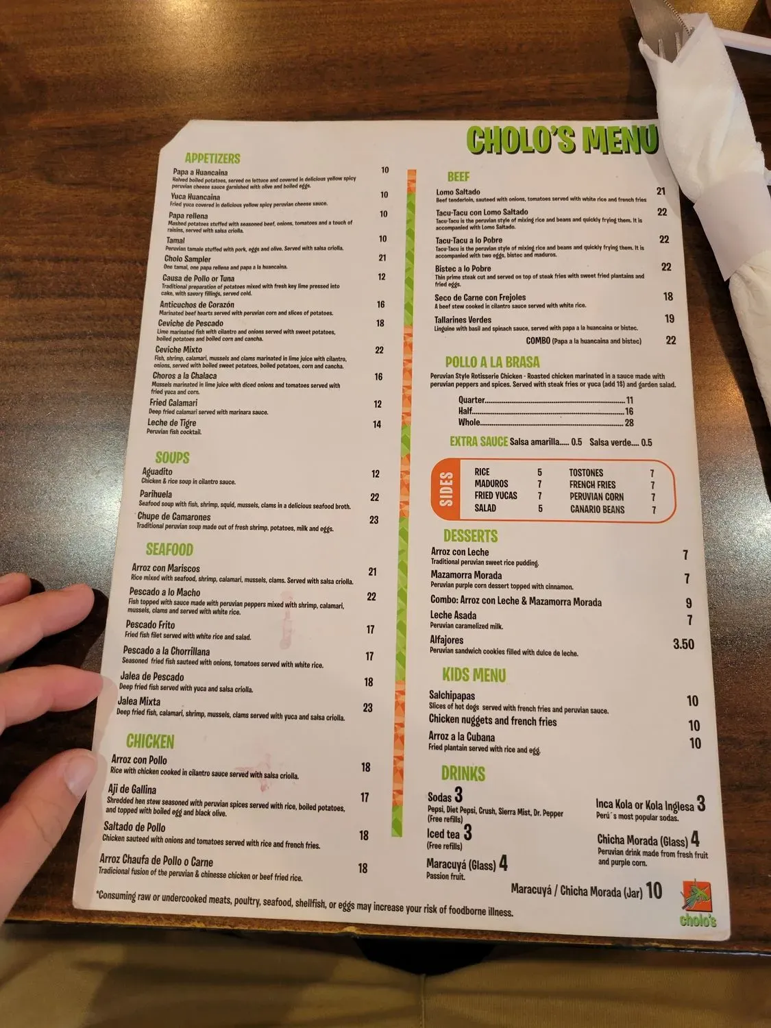 Menu 3