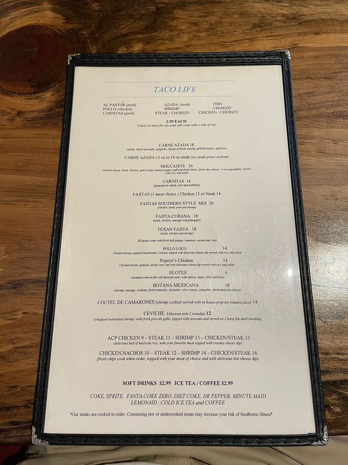 Menu 3