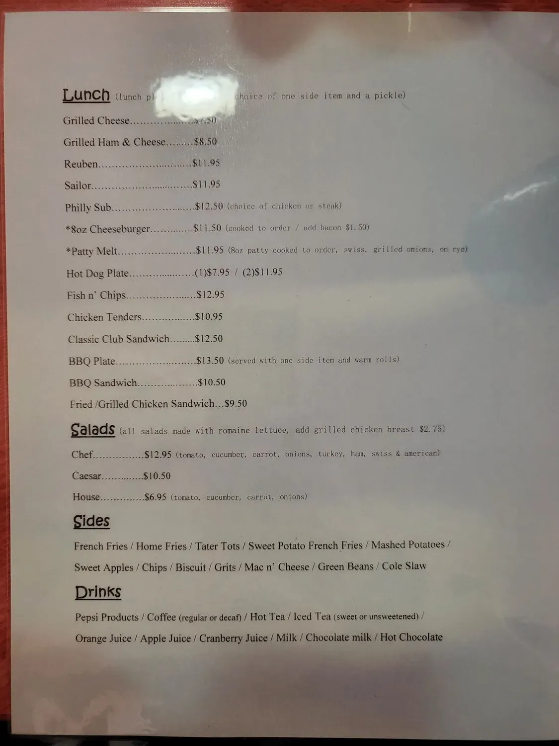 Menu 3