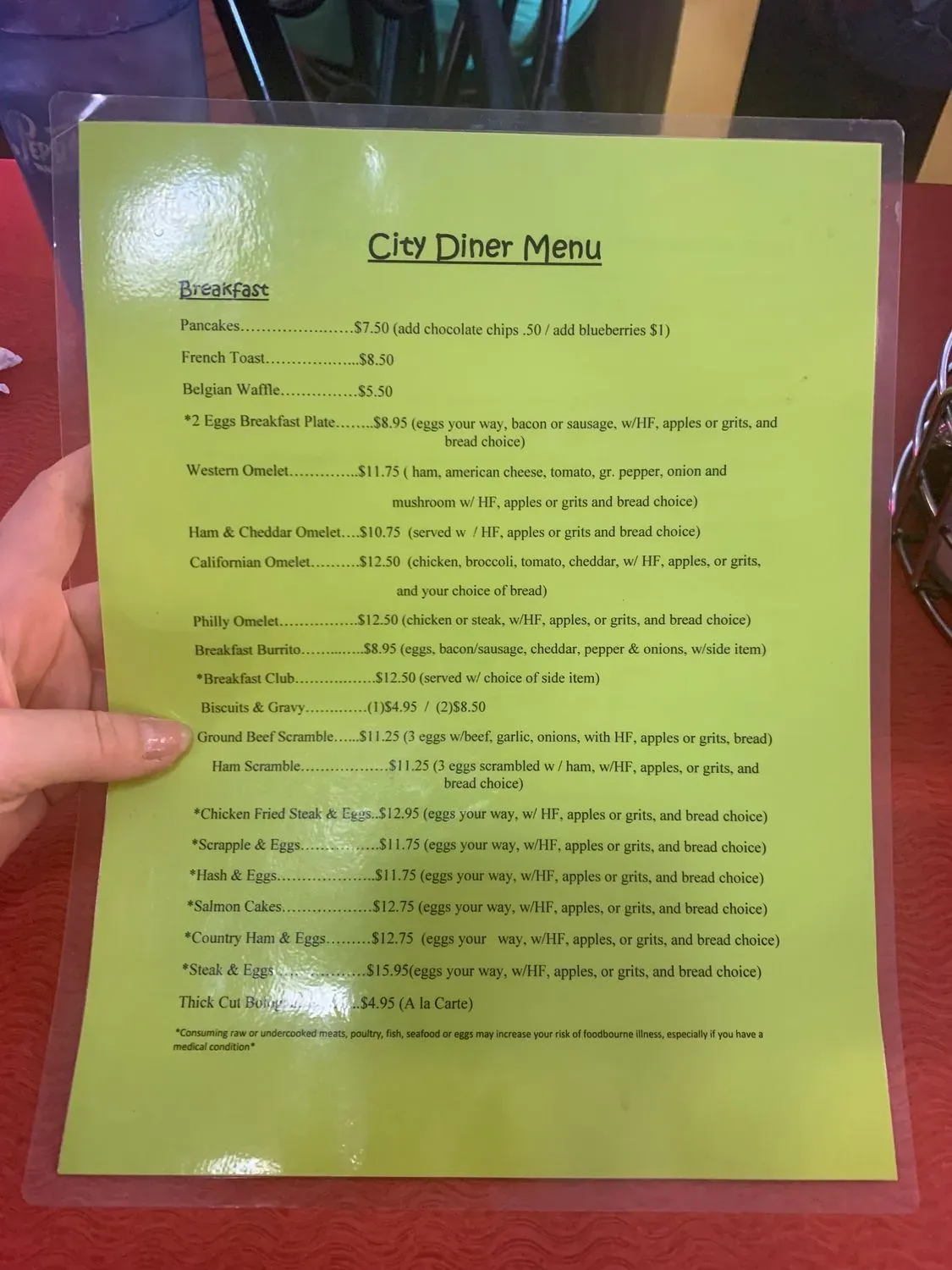 Menu 4