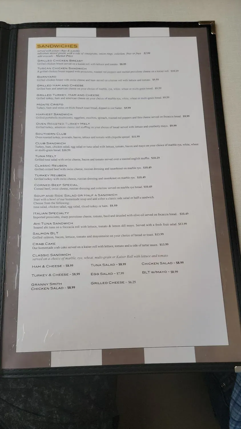 Menu 3