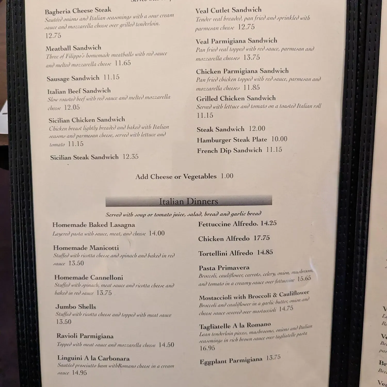 Menu 3