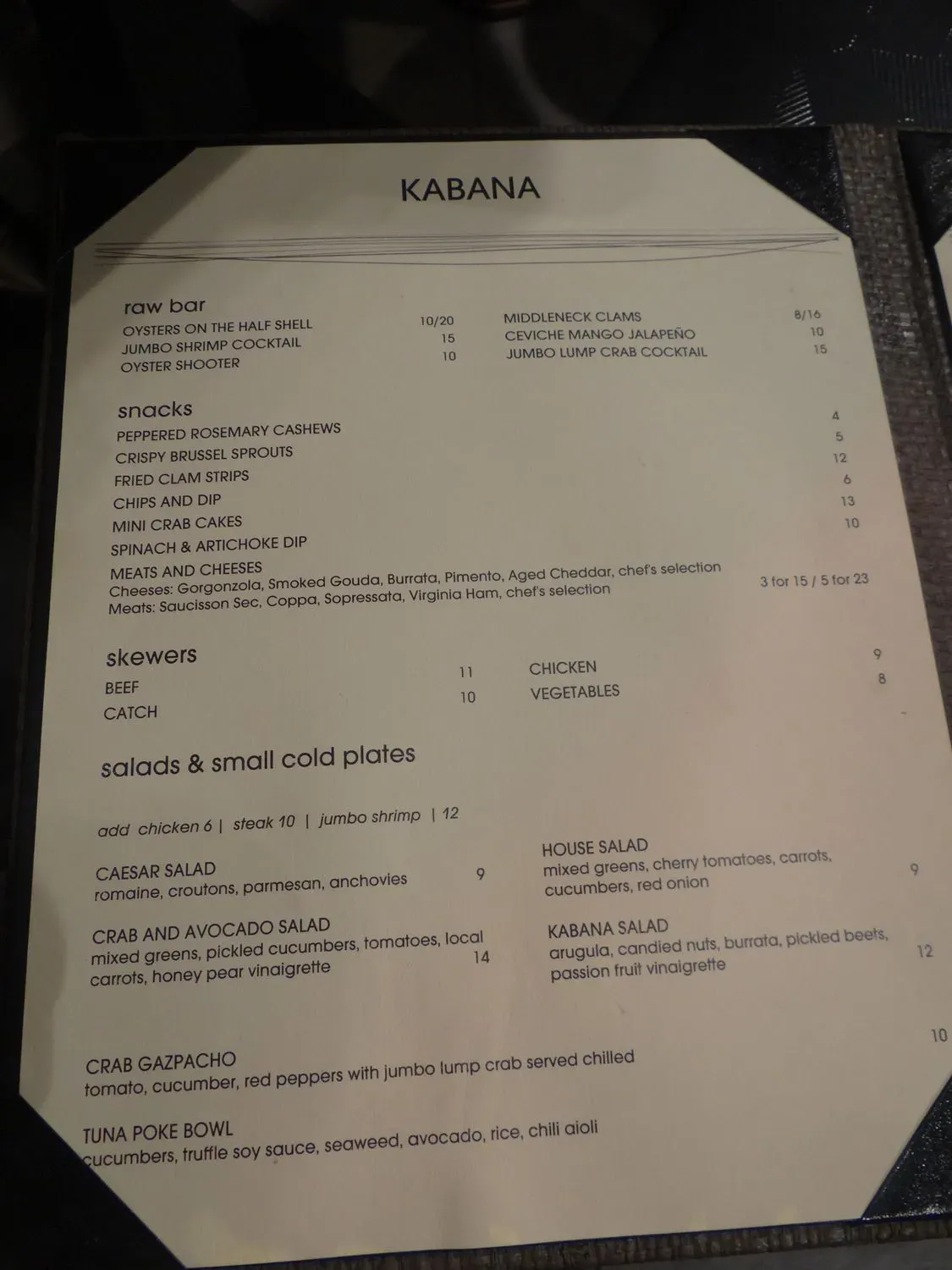 Menu 6