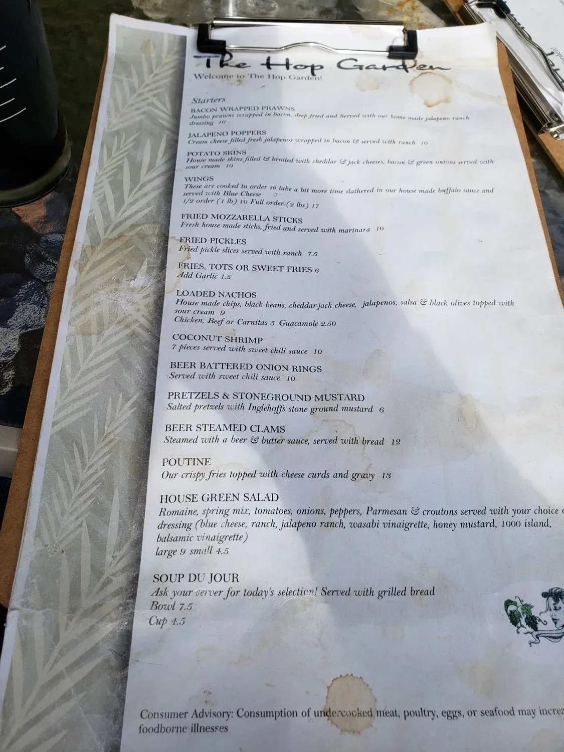 Menu 6