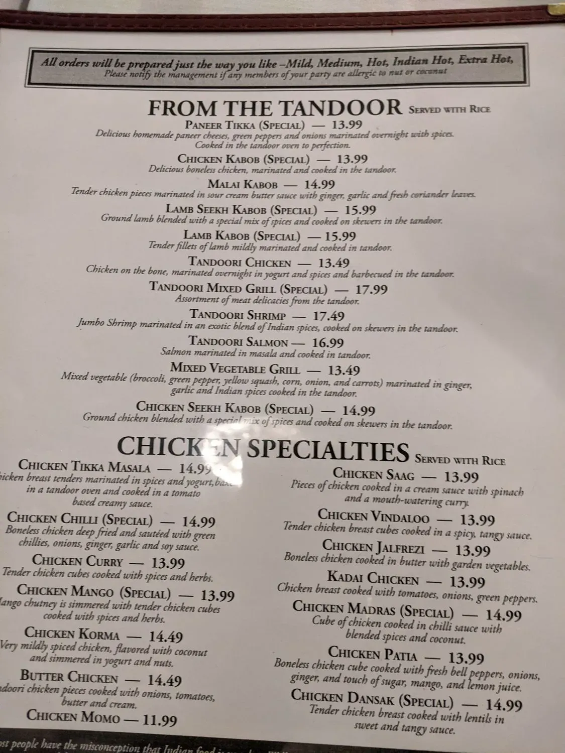 Menu 6