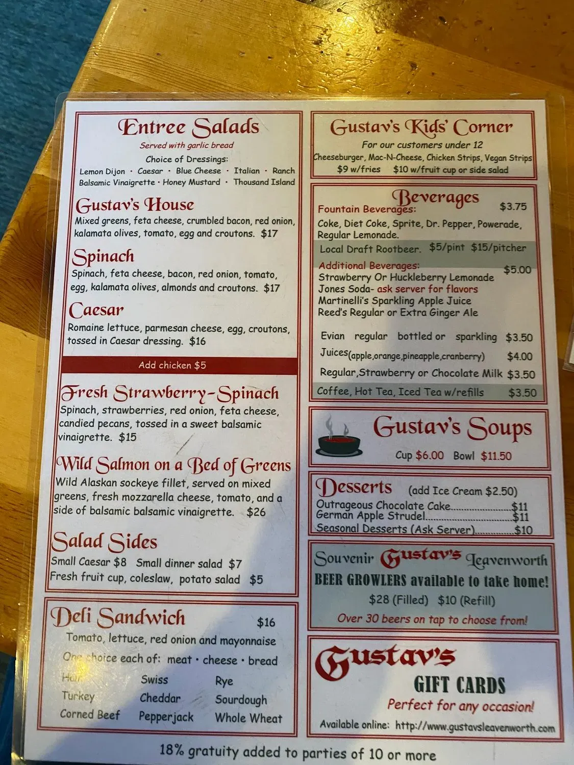 Menu 6