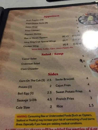 Menu 6