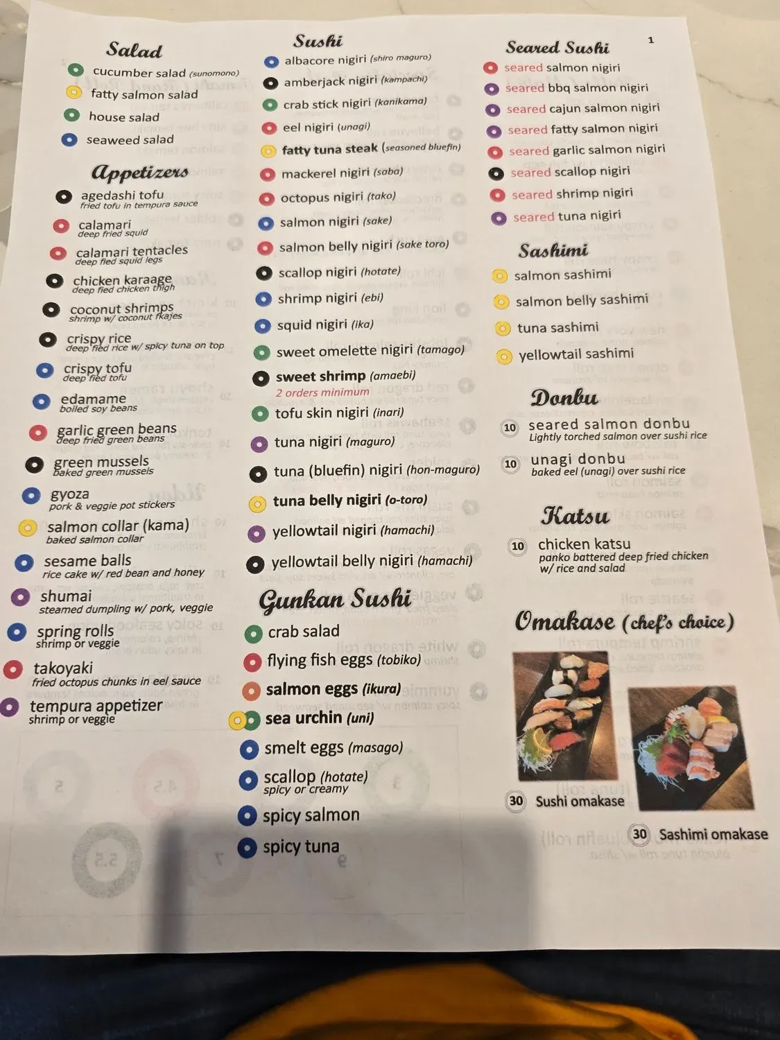 Menu 3