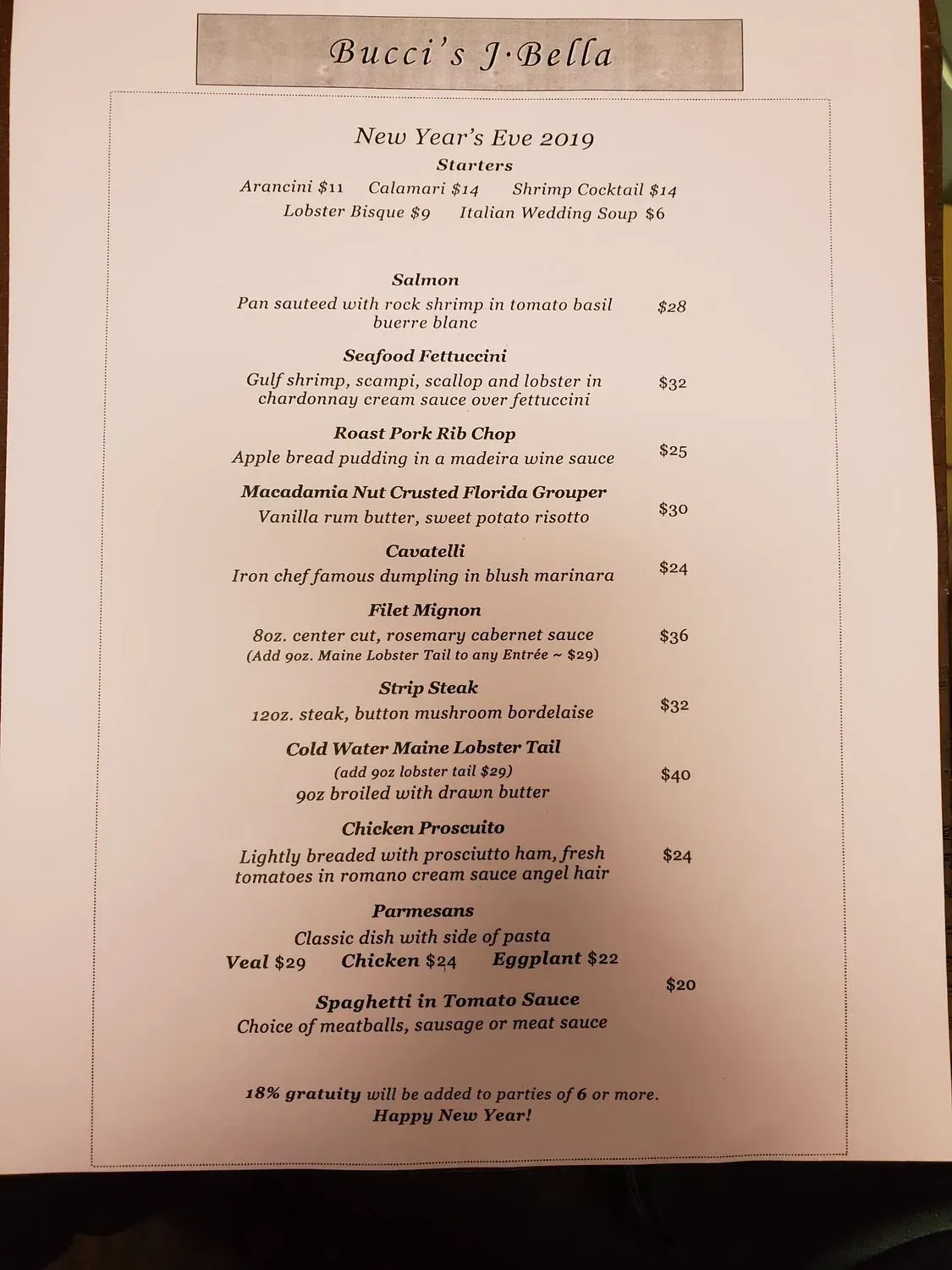 Menu 6