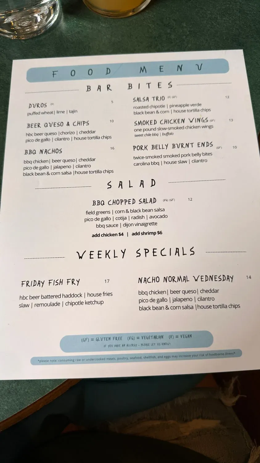 Menu 6