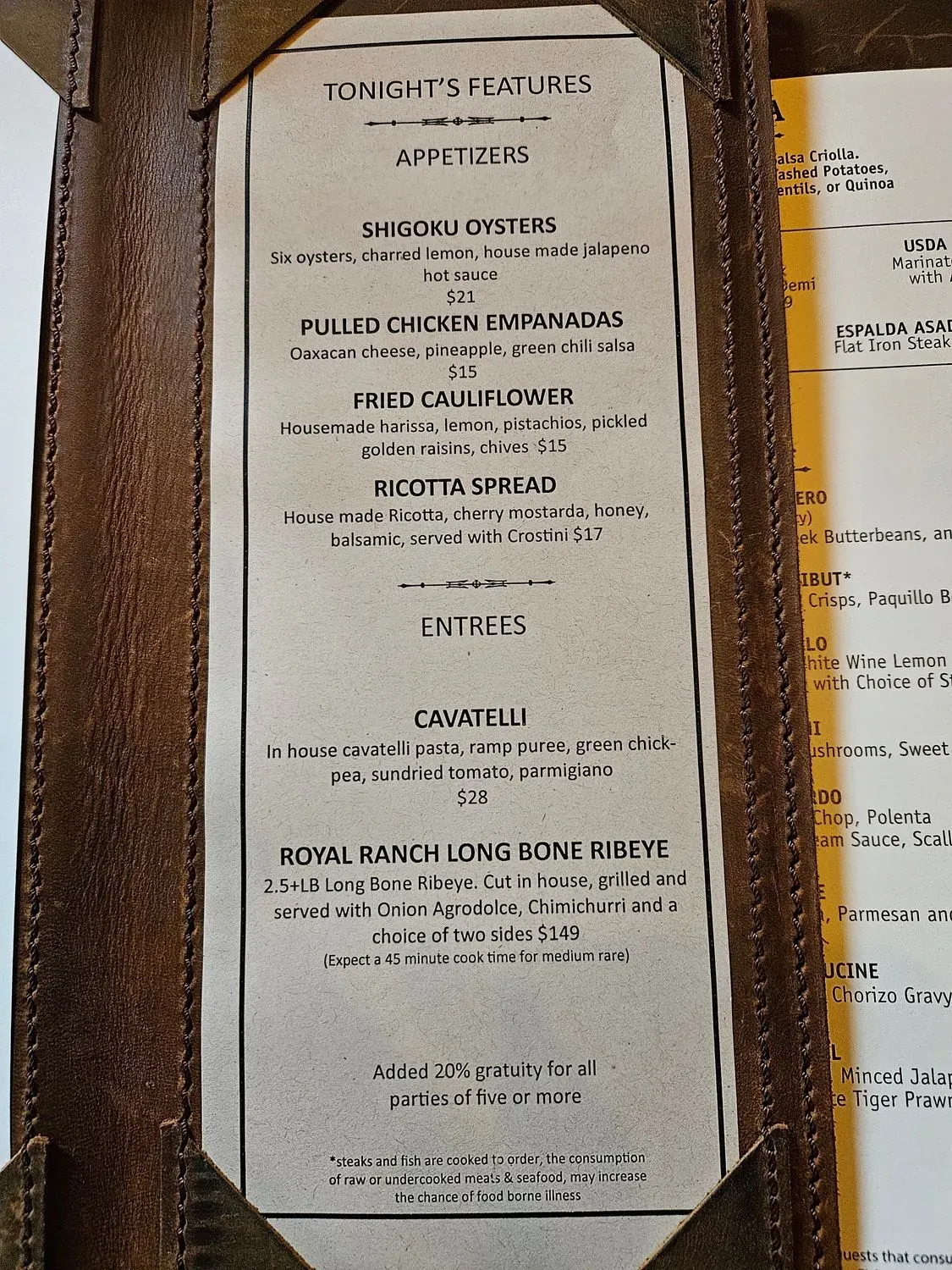 Menu 6