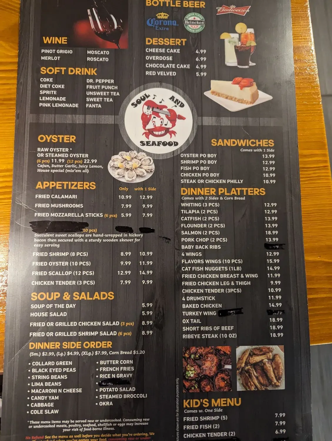 Menu 6