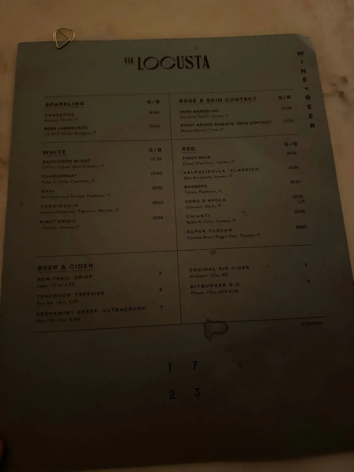 Menu 6